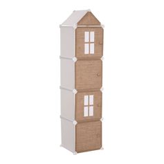 Rangement enfant colonne jute H 140cm