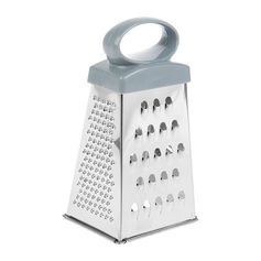 Râpe à fromage multiusages en inox 4 faces