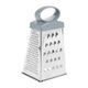 Râpe à fromage multiusages en inox 4 faces