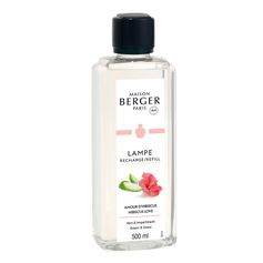 Recharge diffuseur de parfum Amour d'hibiscus 500ml - MAISON BERGER