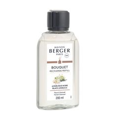 Recharge parfum pour lampe Berger angélique noire 500ml - MAISON BERGER