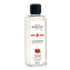 Recharge parfum pour lampe Berger pomme sucrée 500ml - MAISON BERGER