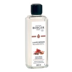 Recharge parfum pour lampe Berger terre d'épices 500ml - MAISON BERGER