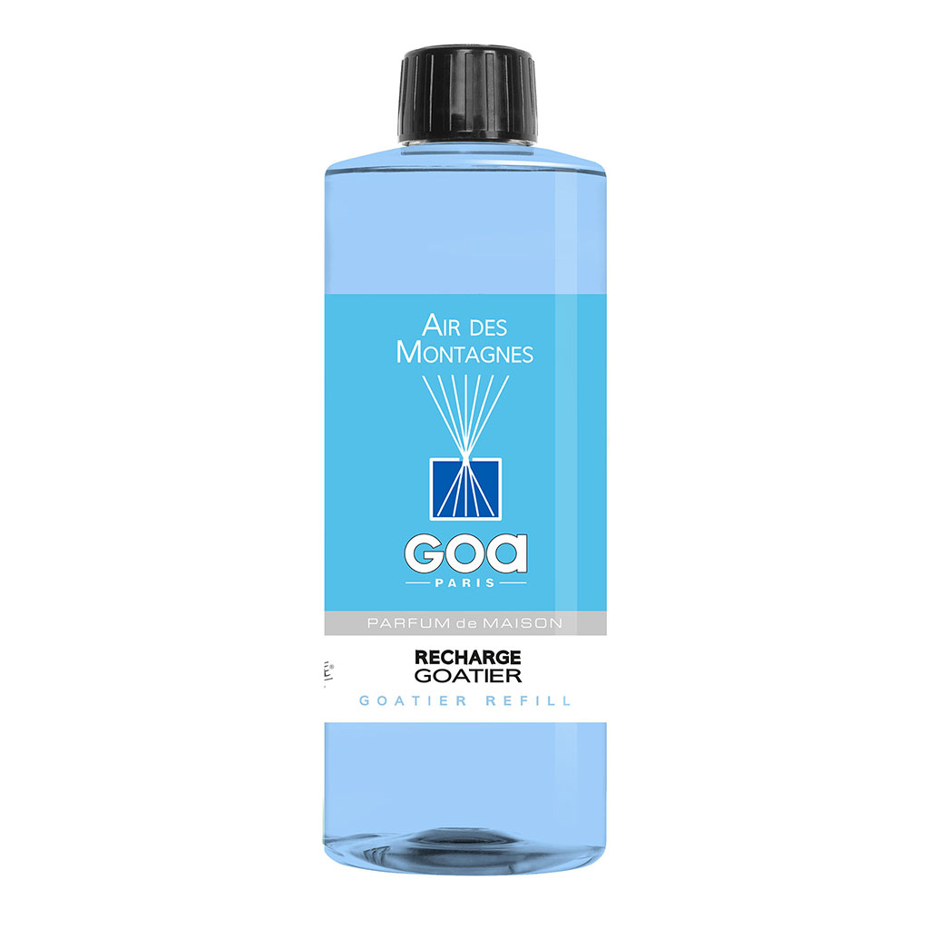 Recharge pour diffuseur brûle-parfum air des montagnes 500ml - GOA