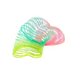 Ressort magique à formes multicolores