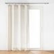 Rideau à anneaux PAULINE poly coton lin 140x240cm