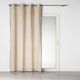 Rideau à œillets CAPRIA en poly coton 140x240cm