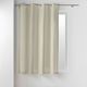 Rideau à œillets isolant MICROPOLAR lin microfibres 135x180cm