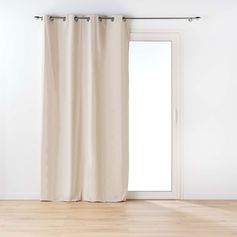 Rideau à œillets TWILY lin 135x260cm