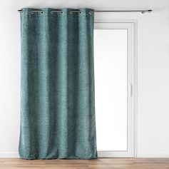 Rideau à œillets VERRA polyester sauge 140x260cm