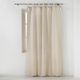 Rideau CYRINE pompon lin 140x240cm