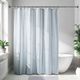 Rideau de douche gris clair 180x200cm