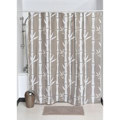 Rideau de douche motif BAHIA 180x180cm