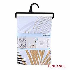 Rideau de douche motifs exotiques 180x180cm