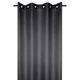 Rideau occultant isolant COPENHAGUE polyester anthracite 140x260cm