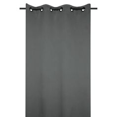 Rideau occultant NOTTE polyester anthracite 135x250cm