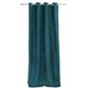 Rideau thermique occultant GALENA bleu canard 140x260cm