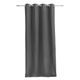 Rideau thermique occultant GASTON gris 140x250cm