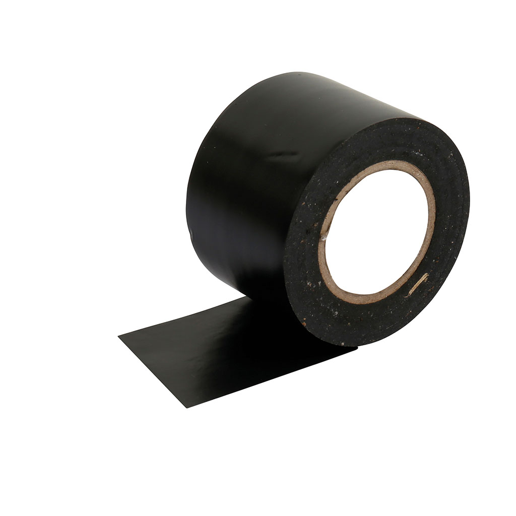 Ruban adhésif PVC ultra résistant noir 48mm x 25m - Centrakor