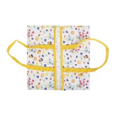 Sac à tarte coton motifs fleurs - NOEMIE HONIAT