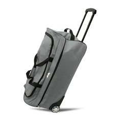 Sac de voyage trolley gris 71x36x34cm