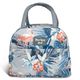 Sac isotherme motif flammant rose 23x19x13cm