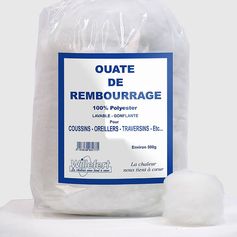 Sachet de fibre polyester pour rembourrage 500g