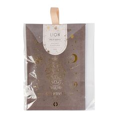 Sachet parfumé senteur Palo Santo signe astrologique lion 10g