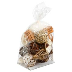 Sachet pot pourri boules et végétaux