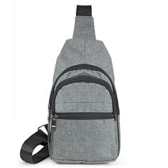 Sacoche Holster homme grise 16x29.5x8.5cm