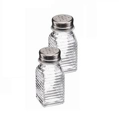 Salière et poivrière verre 7cl