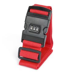 Sangle bagage à code rouge 180cm