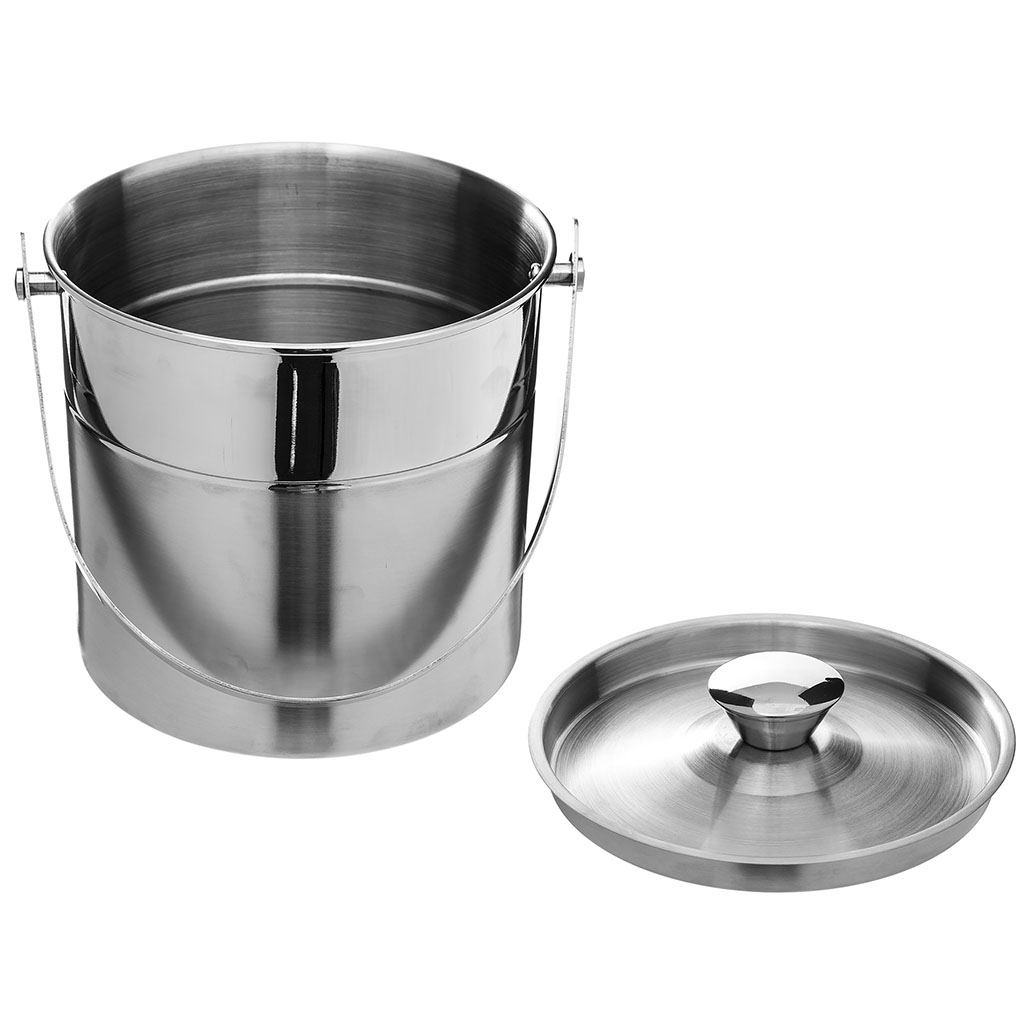 CIYODO Lot De 5 Petits Seaux En Fer Blanc – Idéal Pour Frites, Chips, Snacks Au Bar Ou En Soirée !