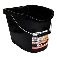 Seau plastique pour balai plat ou frange 14L