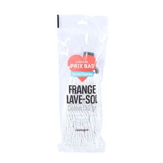 Serpillère lave-sol à franges coton