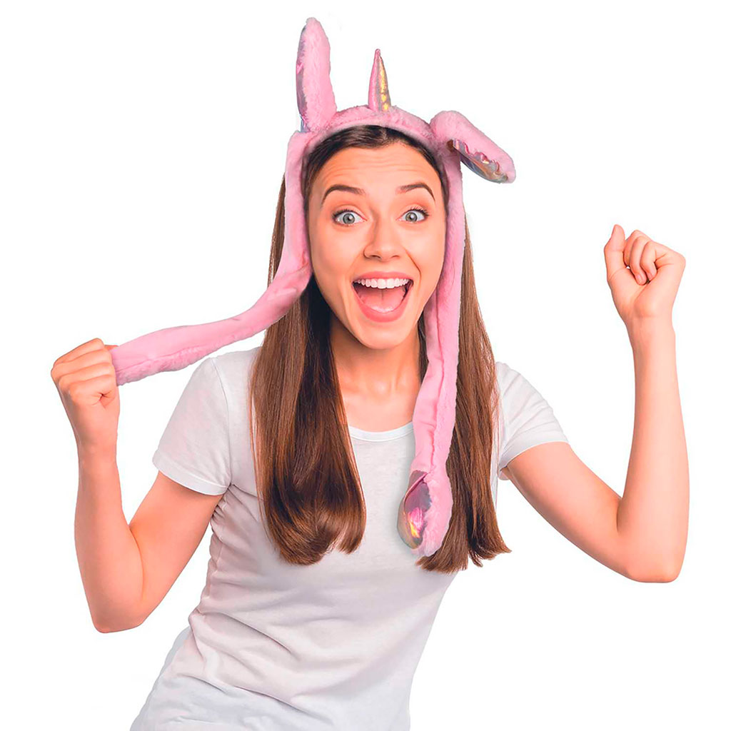 Serre-tête licorne animé