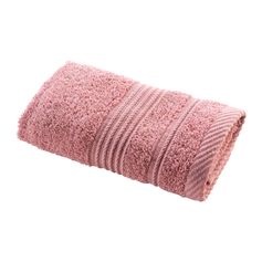 Serviette invité coton bois de rose 30x50cm