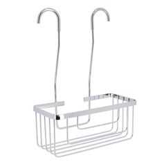 Serviteur de douche panier métal chromé 25.3x35.3x12.6cm