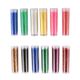 Set de 12 tubes paillettes multicolores