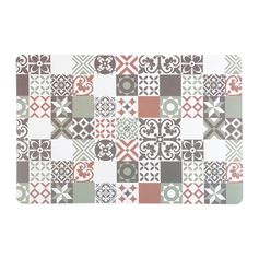 Set de table plastique grands carreaux 45X30cm