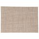 Set de table rectangulaire texaline beige 48x35cm