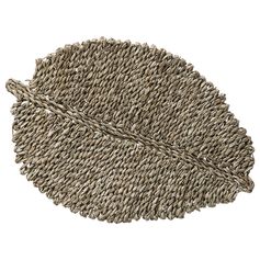 Set de table roseau forme feuille 48x33cm