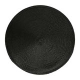 Nappe rectangulaire PANDORE polyester noire 150x240cm - Centrakor