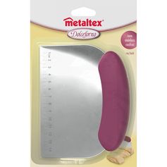 Spatule à racler inox avec graduation 9.5x12cm