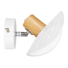 Spot patère HYDE blanc 17.5x12.5x15cm