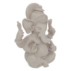 Statue Ganesh CHAYA polyrésine H 25cm