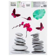 Sticker mural zen 30x40cm