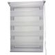 Store enrouleur jour nuit blanc 150x180cm