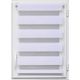 Store enrouleur jour nuit blanc 45x180cm