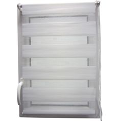 Store enrouleur jour nuit blanc 45x250cm